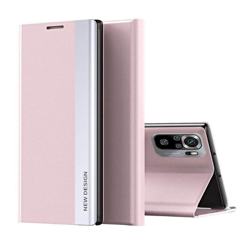 Etui Xiaomi Redmi Note 10 4G / Note 10S Business Læder Effekt Magnet