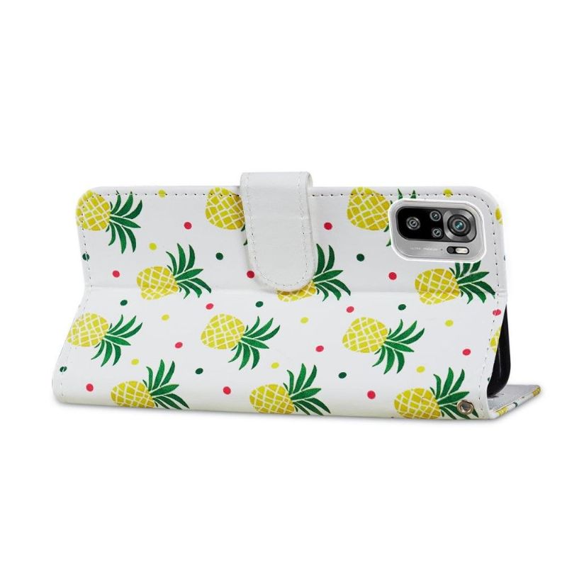 Flip Cover Xiaomi Redmi Note 10 4G / Note 10S Ananas