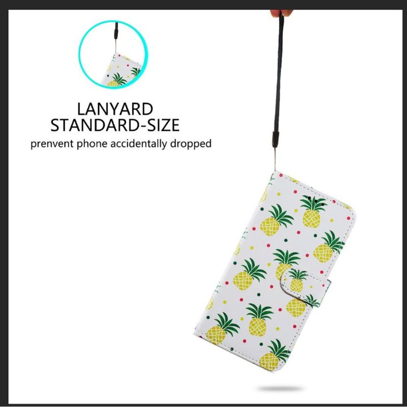 Flip Cover Xiaomi Redmi Note 10 4G / Note 10S Ananas