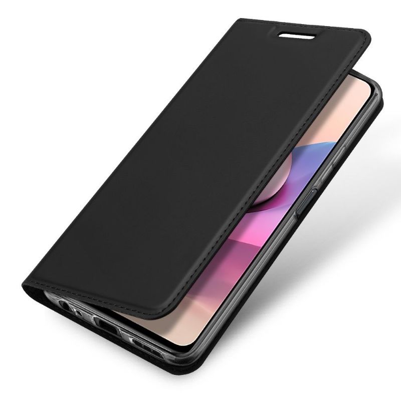 Flip Cover Xiaomi Redmi Note 10 4G / Note 10S Anti-fald Business Satin Effekt