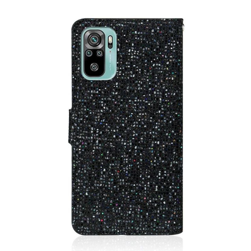 Flip Cover Xiaomi Redmi Note 10 4G / Note 10S Glitterkortholder