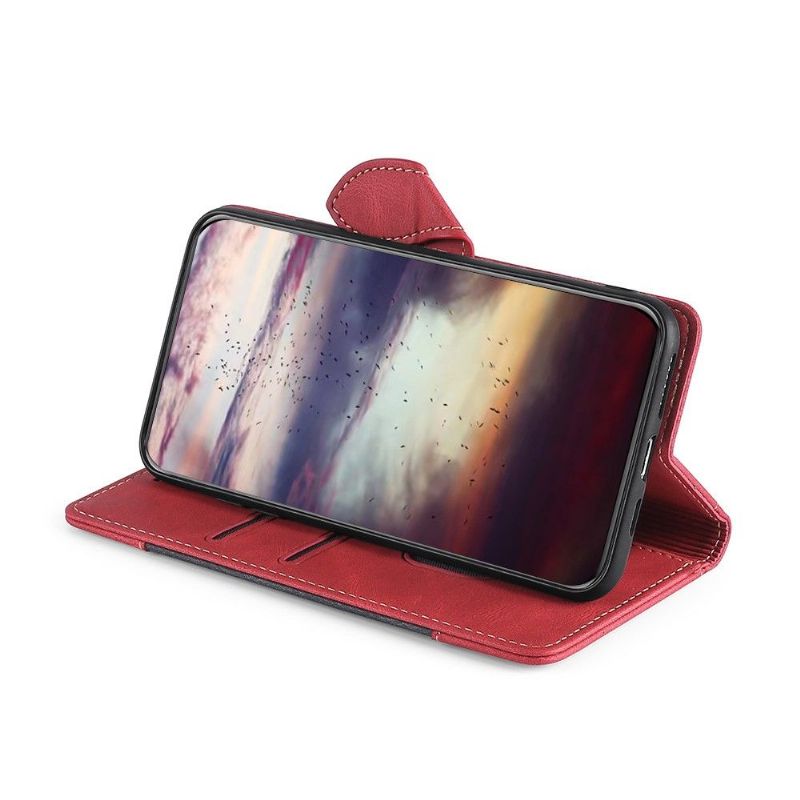 Flip Cover Xiaomi Redmi Note 10 4G / Note 10S Tofarvede Sømme