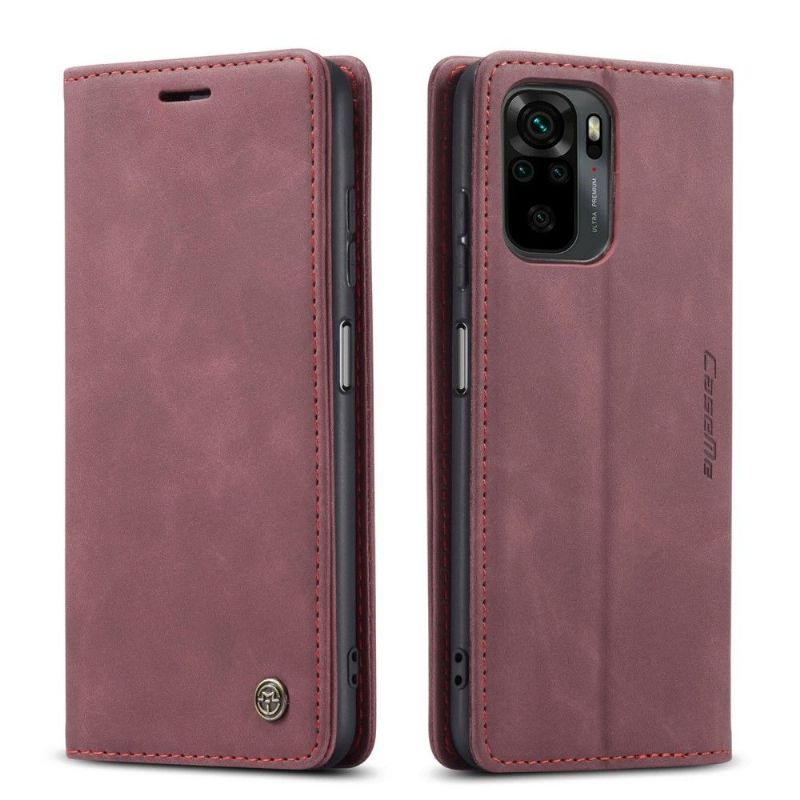 Læder Cover Xiaomi Redmi Note 10 4G / Note 10S Imiteret Læder Golias