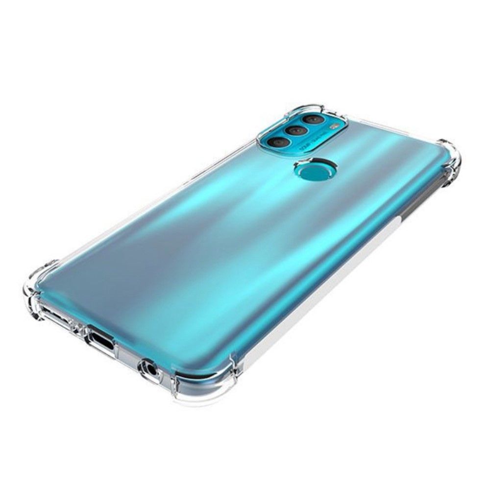 Cover Motorola Moto G71 5G Gennemsigtige Forstærkede Hjørner