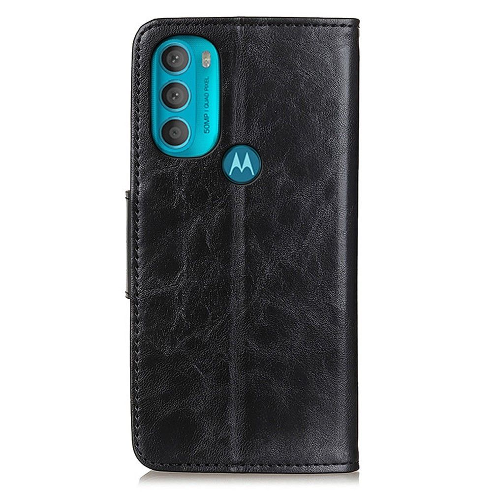 Etui Motorola Moto G71 5G Hemming Edouard Classic Imiteret Læder