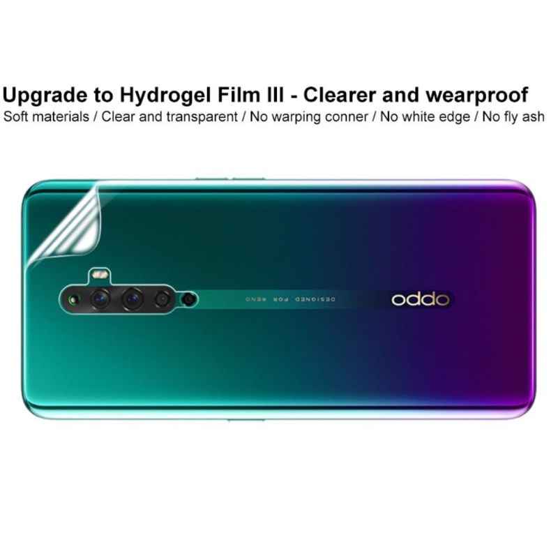 2 Hydrogel Rygbeskyttelsesfilm Til Oppo Reno 2Z