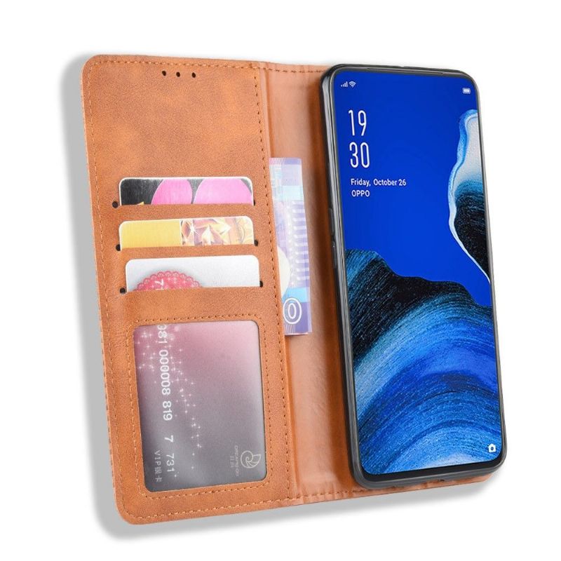 Etui Oppo Reno2 Z Cirénius Style Læder