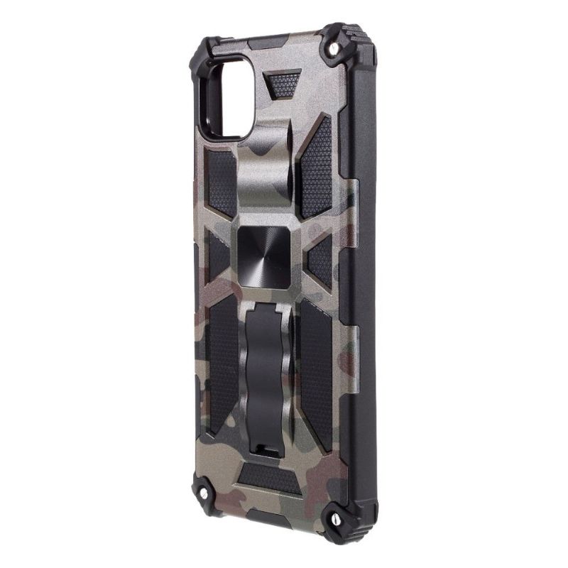 Cover Samsung Galaxy A22 5G Anti-fald Militær Camouflage Support Funktion