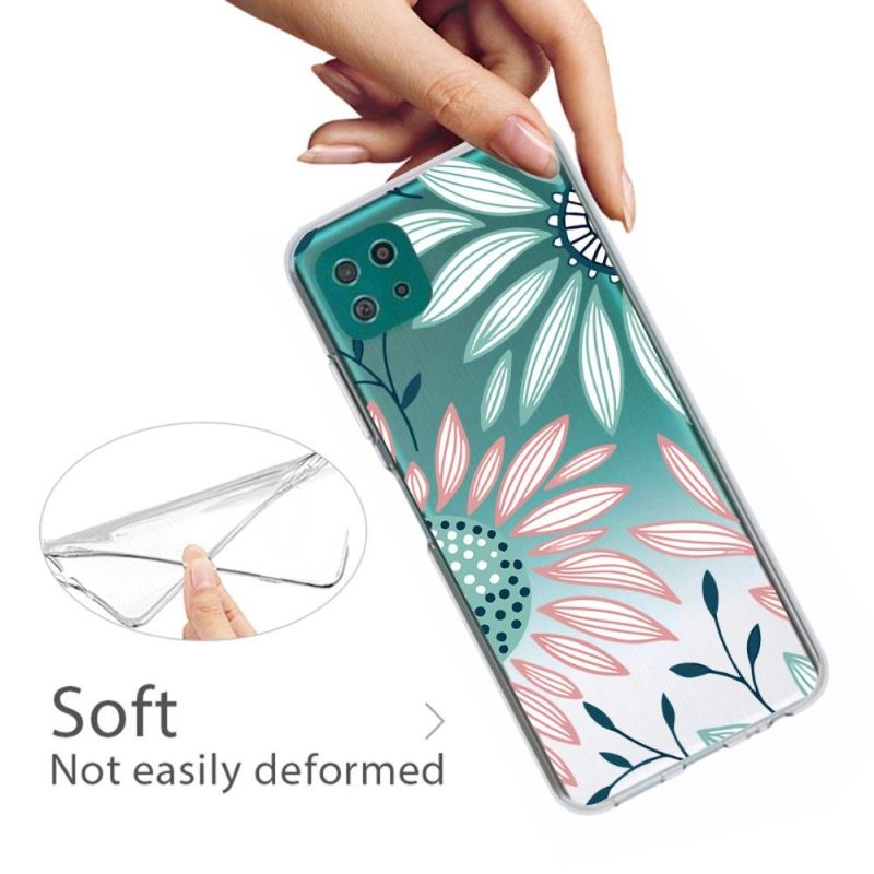 Cover Samsung Galaxy A22 5G Daisy Blomster