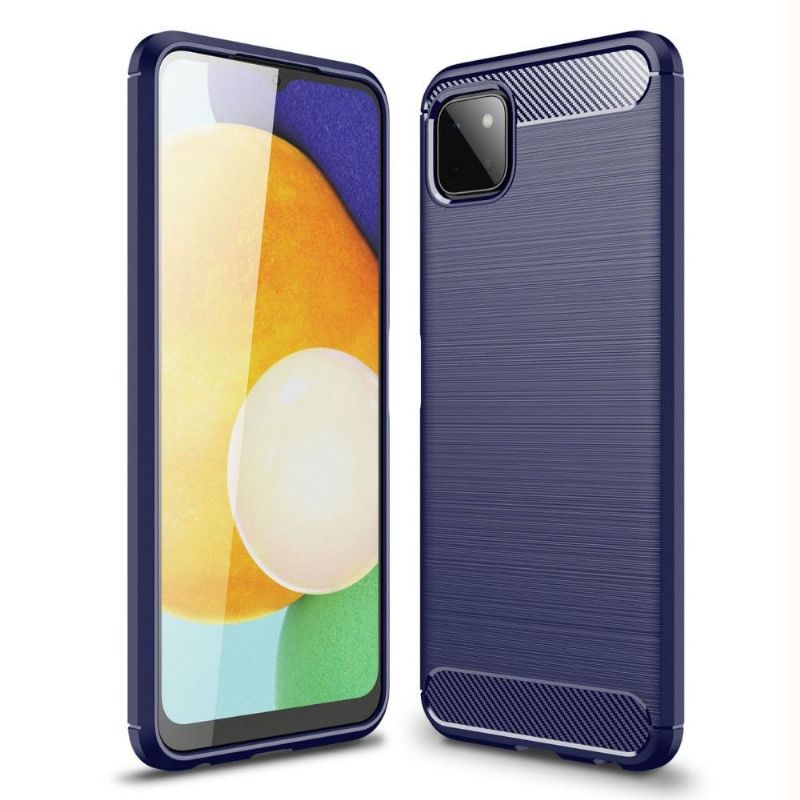 Cover Samsung Galaxy A22 5G Fleksibel Børstet Effekt