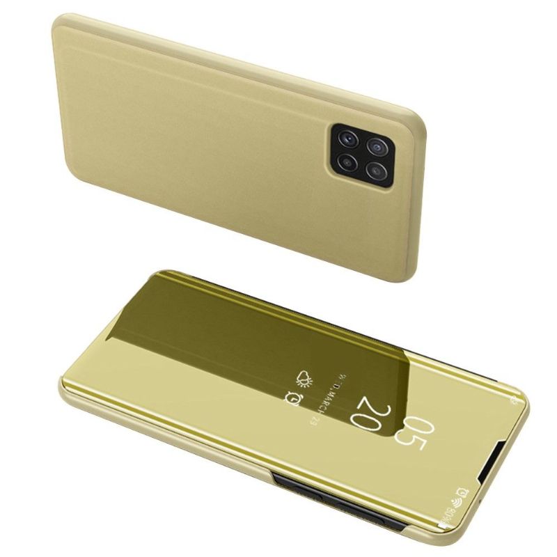 Cover Samsung Galaxy A22 5G Flip Cover Spejleffekt