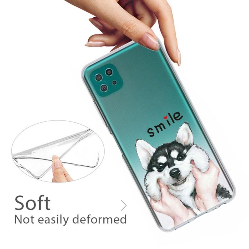 Cover Samsung Galaxy A22 5G Smile Dog