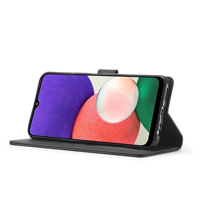 Etui Samsung Galaxy A22 5G Flip Cover Lædereffekt Lc.imeeke