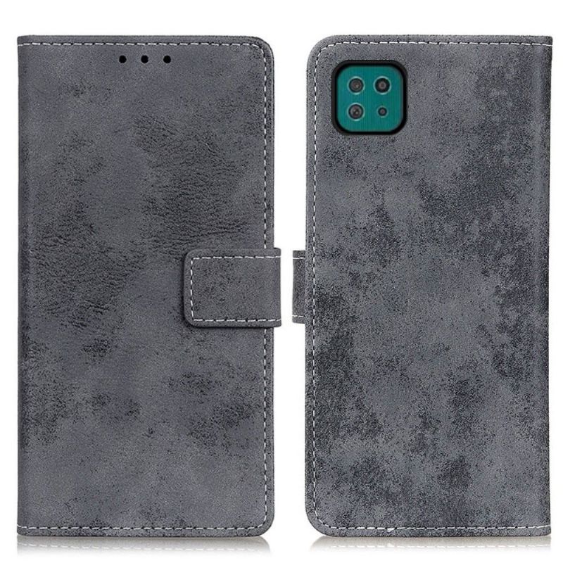 Flip Cover Samsung Galaxy A22 5G Cyrius Kunstlæder Vintage