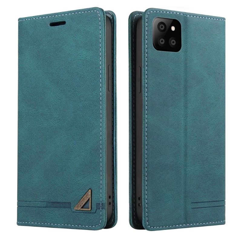 Flip Cover Samsung Galaxy A22 5G Hemming Gq.utrobe Kunstlæder Retro