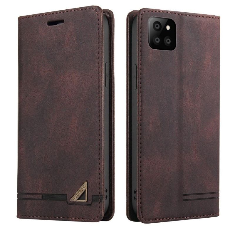 Flip Cover Samsung Galaxy A22 5G Hemming Gq.utrobe Kunstlæder Retro