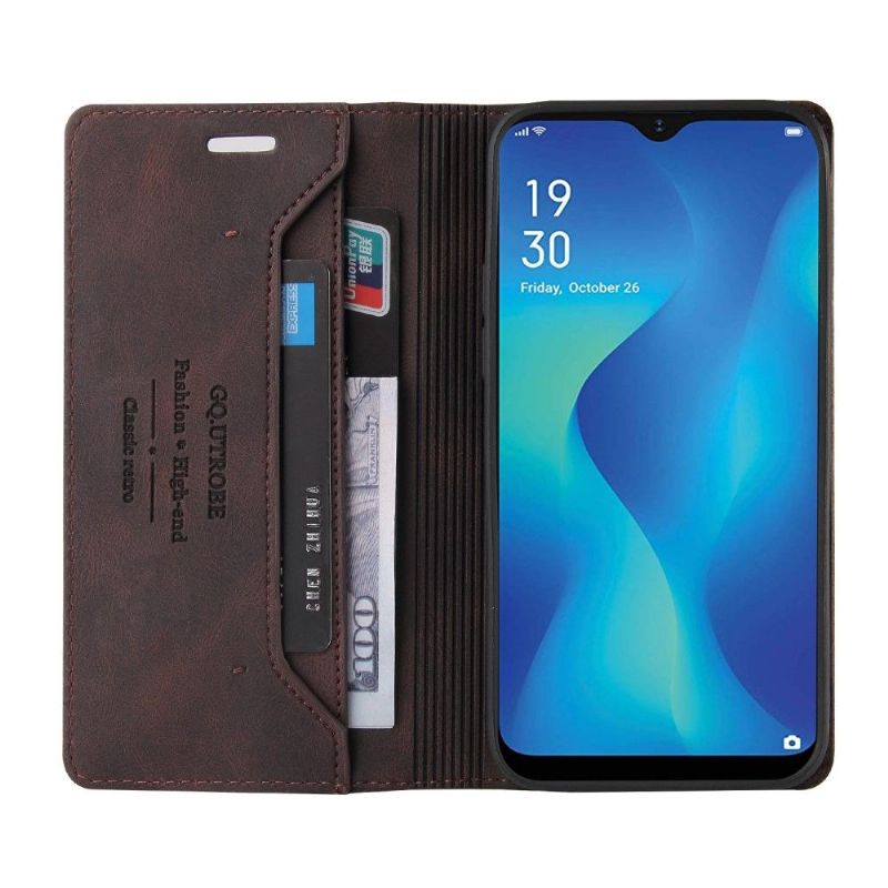 Flip Cover Samsung Galaxy A22 5G Hemming Gq.utrobe Kunstlæder Retro