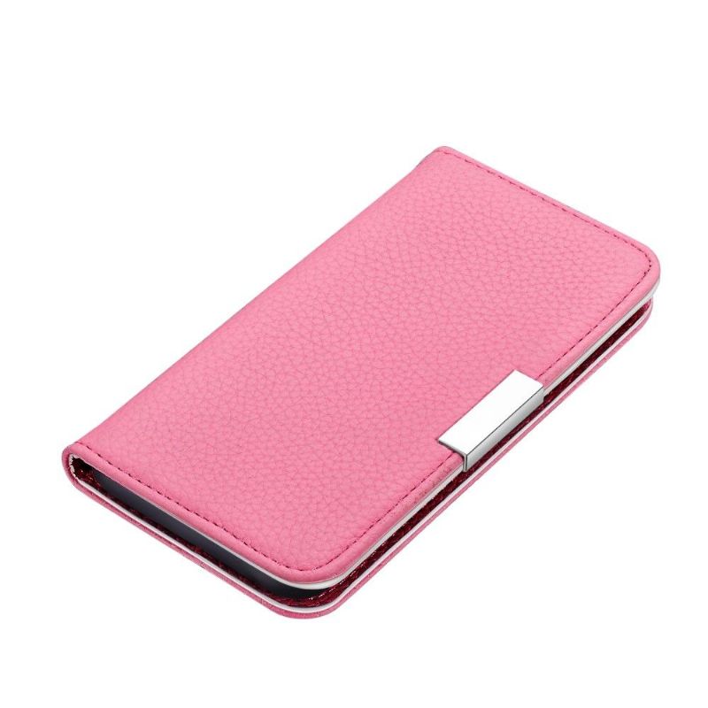 Flip Cover Samsung Galaxy A22 5G Læder Cover Grained Faux Læder Flip