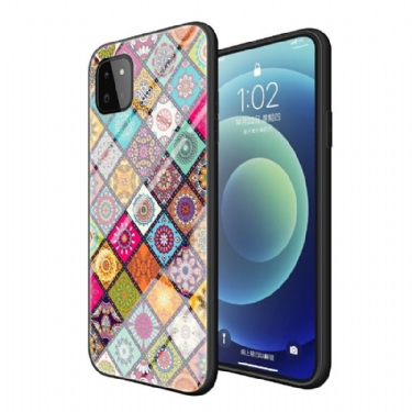 Mobilcover Samsung Galaxy A22 5G Mandala Kalejdoskop Med Stand