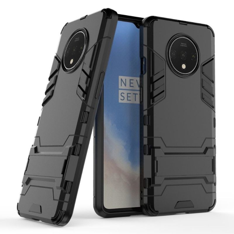 Cover OnePlus 7T Anti-fald Cool Guard Stødsikker Med Integreret Stativ