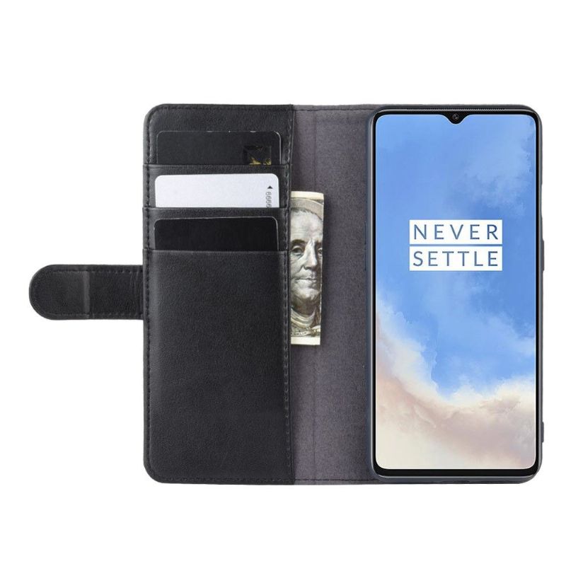 Flip Cover OnePlus 7T Premium Læder