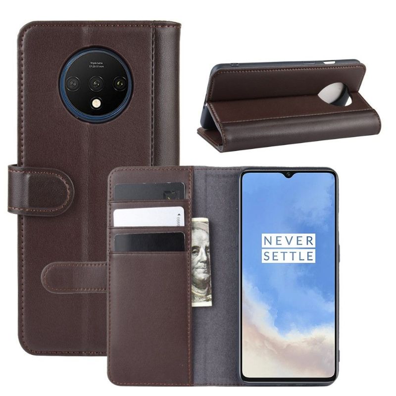 Flip Cover OnePlus 7T Premium Læder