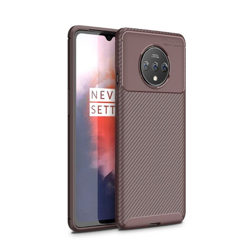 Mobilcover OnePlus 7T Original Gel Carbon Fiber Style