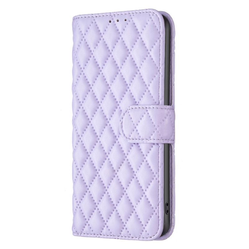 Flip Cover Xiaomi 13 Klassisk Quiltet