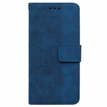 Flip Cover Xiaomi 13 Med Snor Strappy Mønster