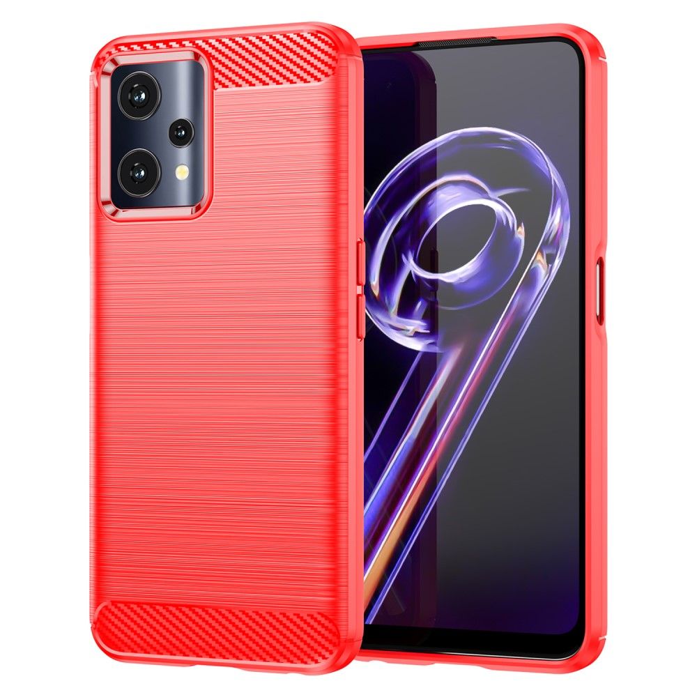 Cover Realme 9 Pro Silikone Børstet Effekt