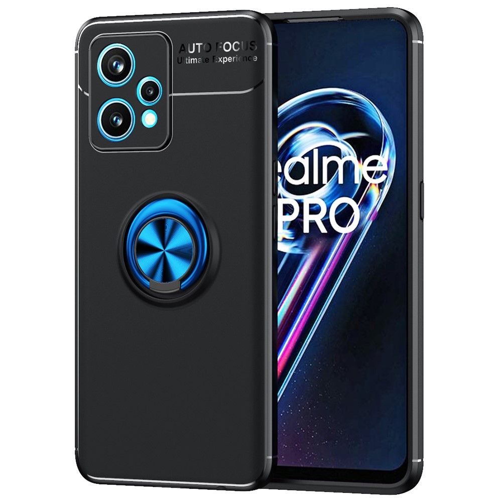 Cover Realme 9 Pro Silikone Med Roterende Støtte