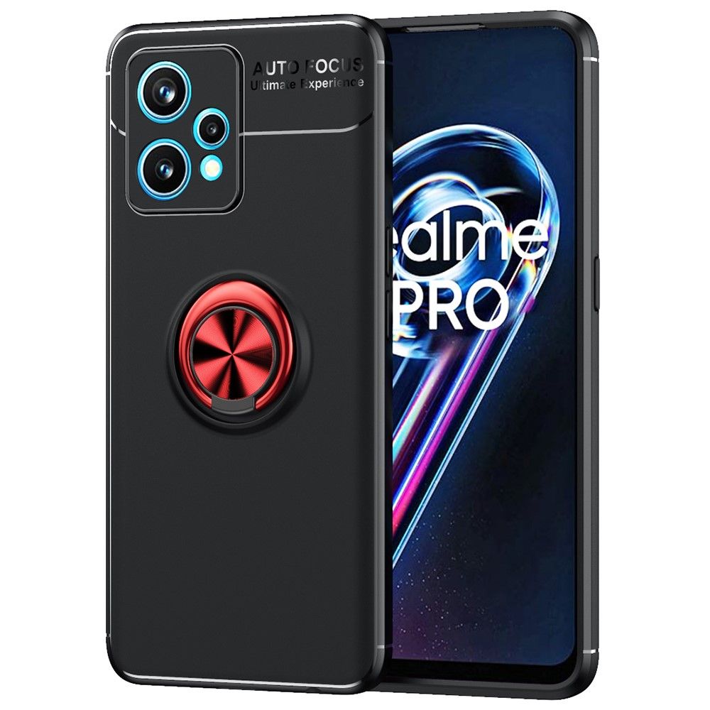 Cover Realme 9 Pro Silikone Med Roterende Støtte