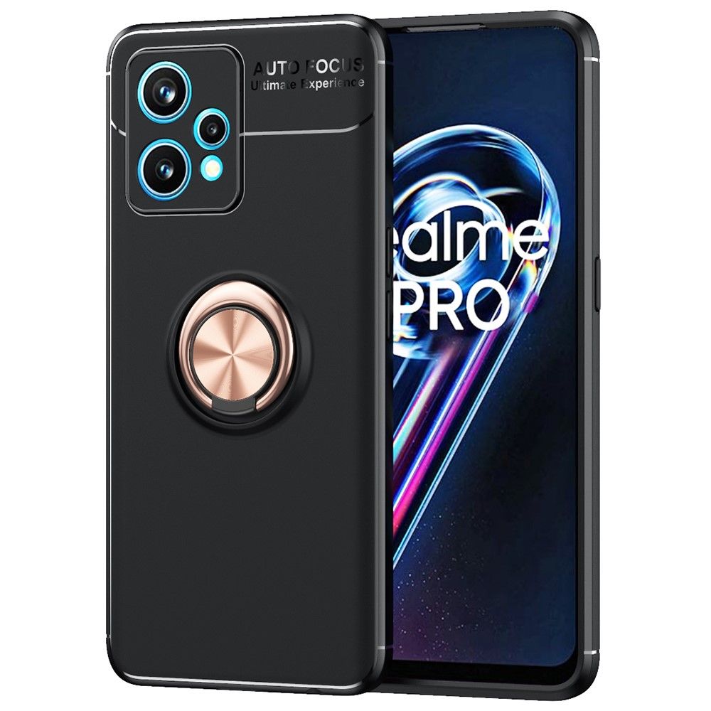 Cover Realme 9 Pro Silikone Med Roterende Støtte