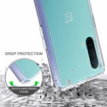 Cover OnePlus Nord CE 5G Anti-fald Beskyttelsessæt Gennemsigtig