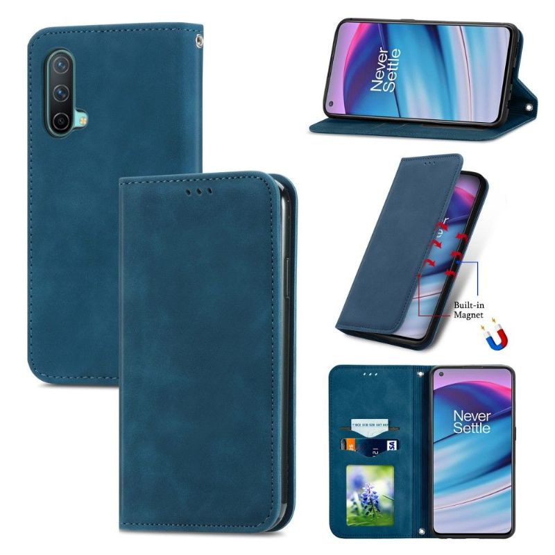 Flip Cover OnePlus Nord CE 5G Business Retro