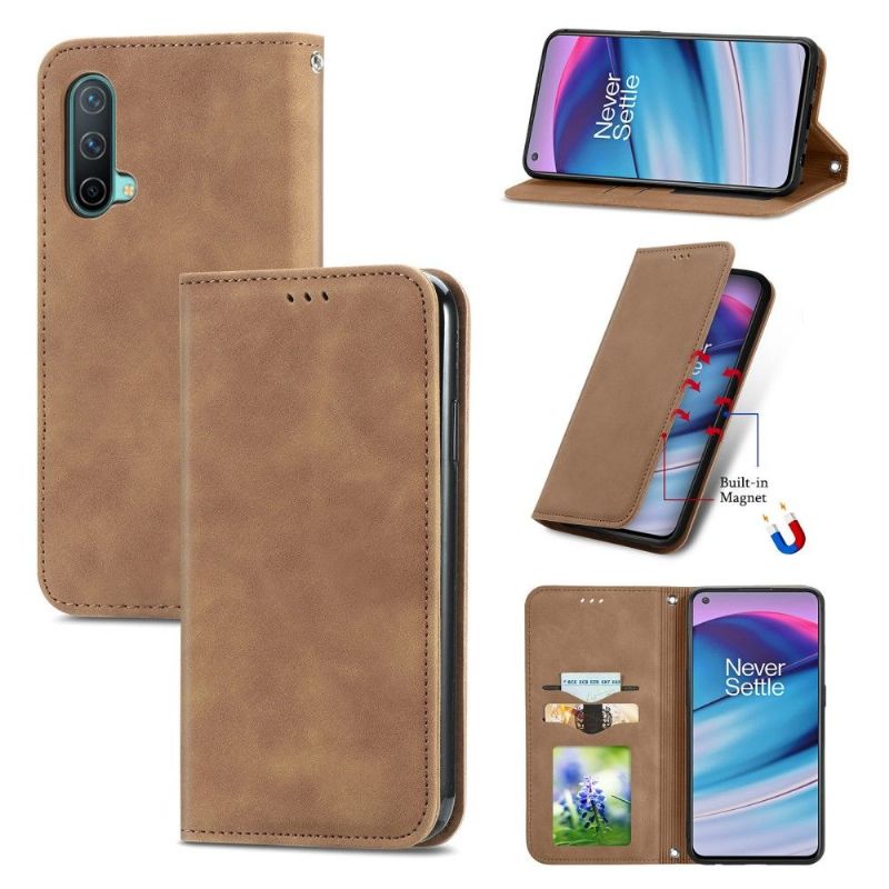 Flip Cover OnePlus Nord CE 5G Business Retro