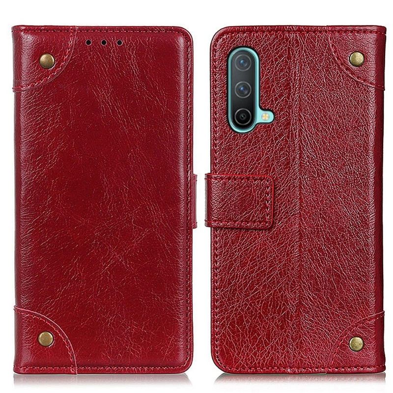 Flip Cover OnePlus Nord CE 5G Vintage Nappa