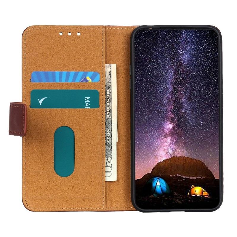 Læder Cover OnePlus Nord CE 5G Melody Leather Effect Support Funktion