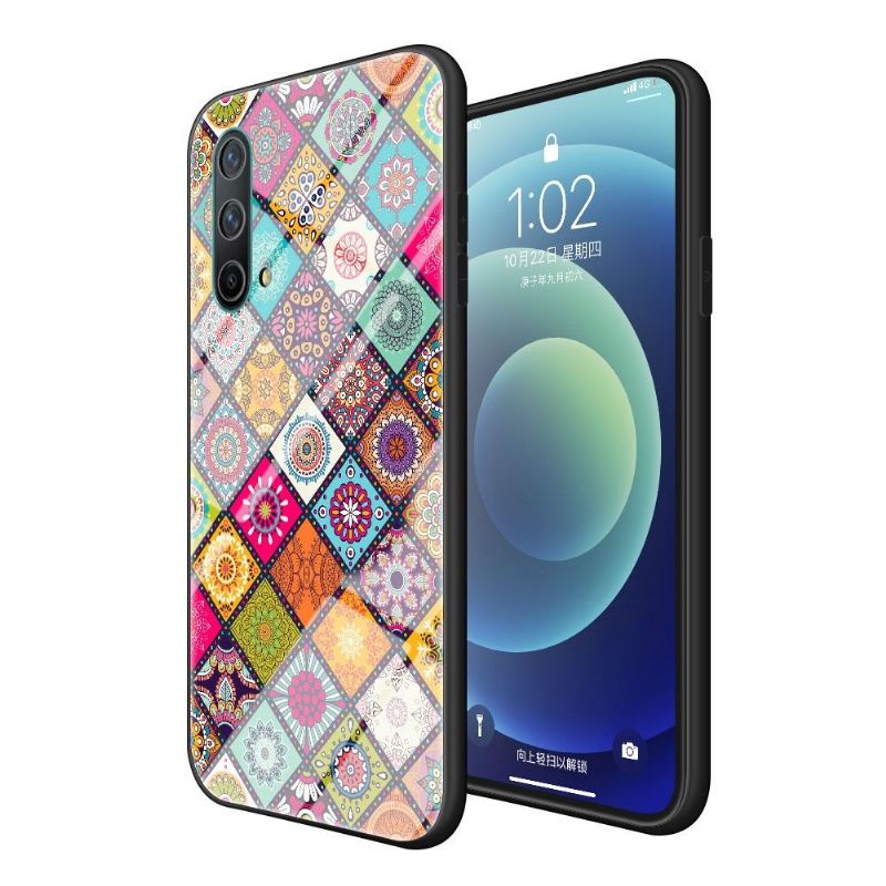 Mobilcover OnePlus Nord CE 5G Original Mandala Kalejdoskop Med Stand