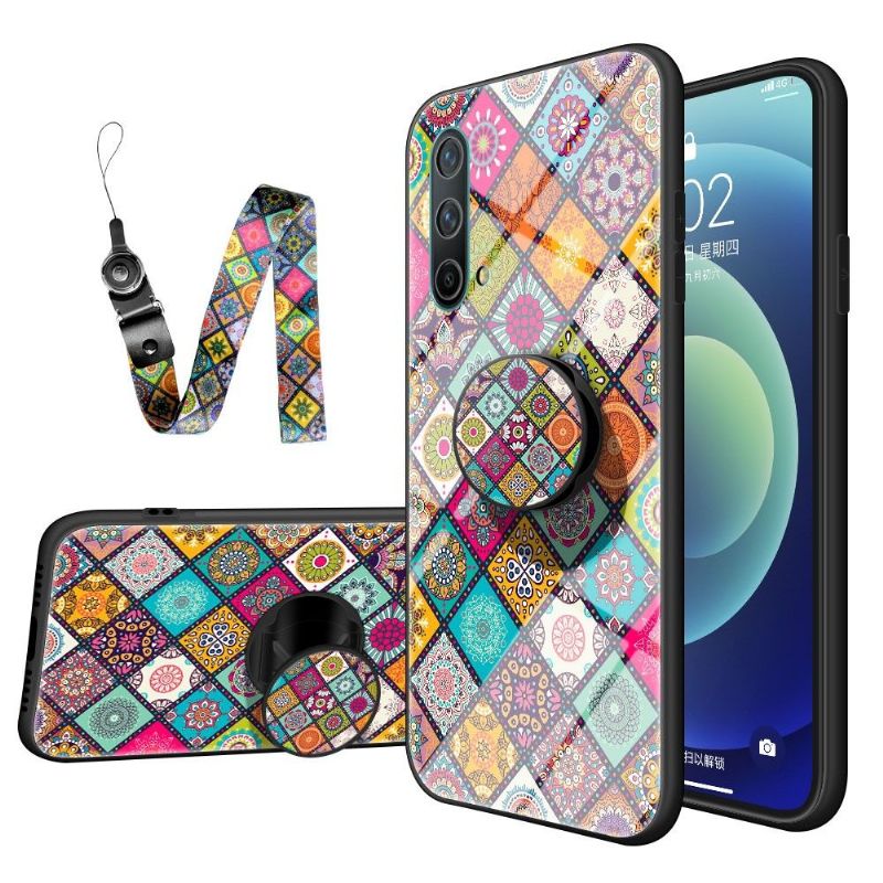 Mobilcover OnePlus Nord CE 5G Original Mandala Kalejdoskop Med Stand