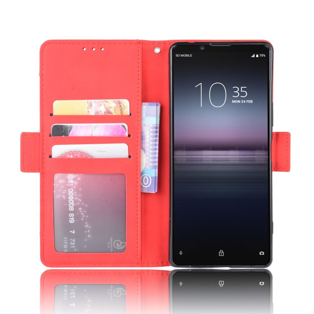 Flip Cover Sony Xperia 5 II Premium Med Kortholder