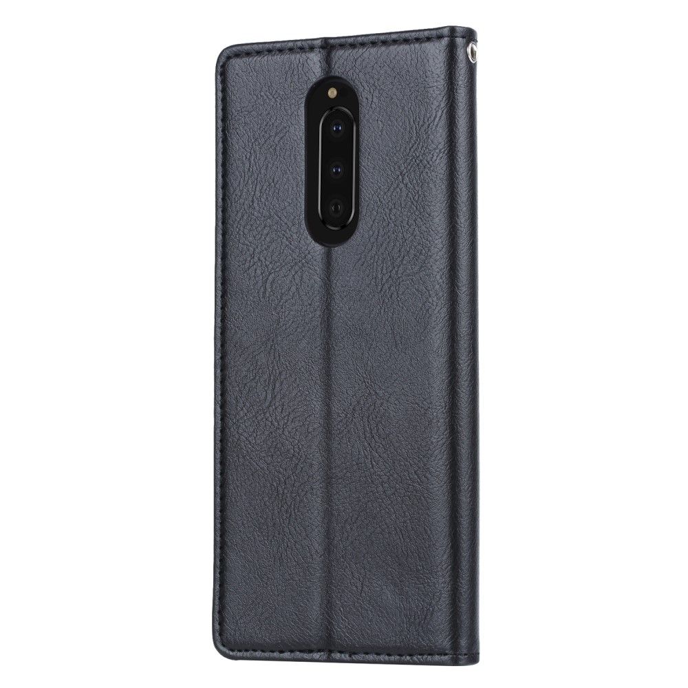 Case Sony Xperia 1 Original Stand Case Læder Kortholder