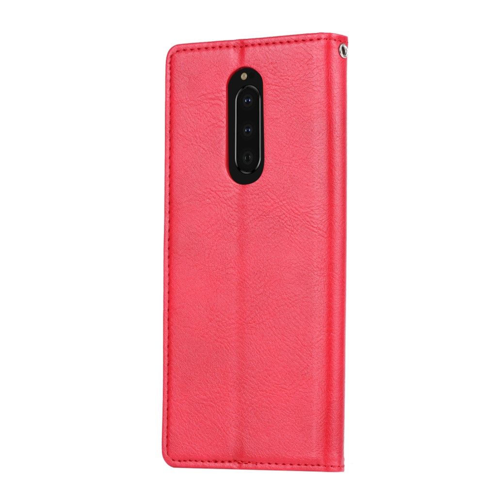 Case Sony Xperia 1 Original Stand Case Læder Kortholder