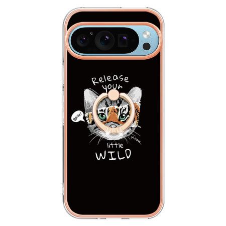 Cover Google Pixel 9 Pro Xl Cat / Tiger Support Ring