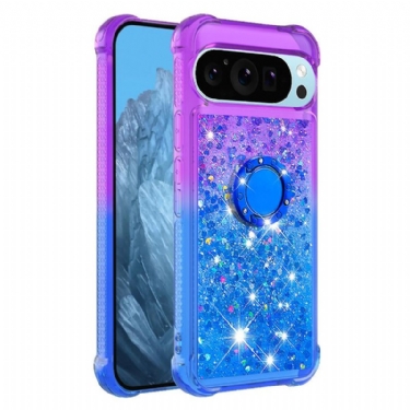 Cover Google Pixel 9 Pro Xl Glitter Gradient Support Ring