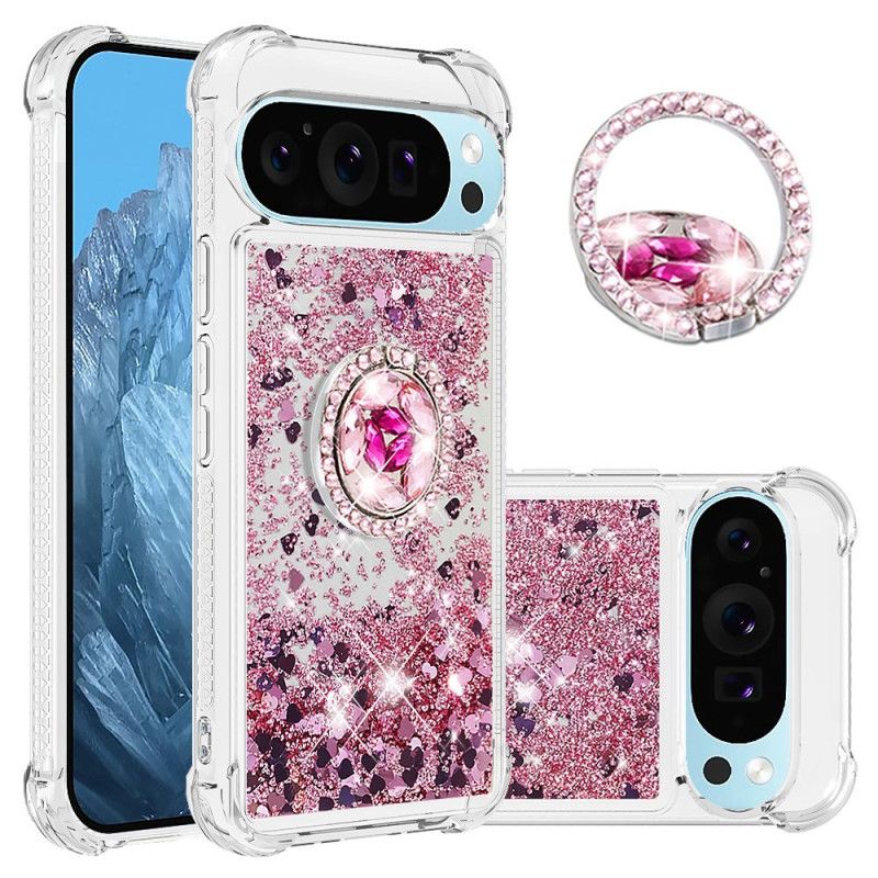 Cover Google Pixel 9 Pro Xl Glitter Støttering