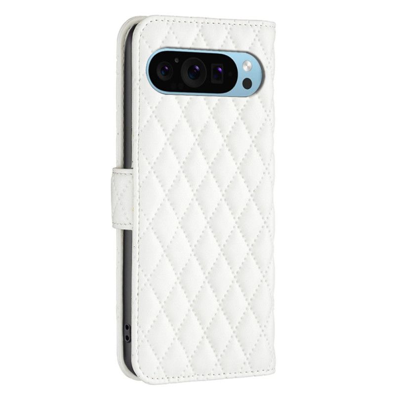 Flip Cover Google Pixel 9 Pro Xl Quiltet Binfen Farve