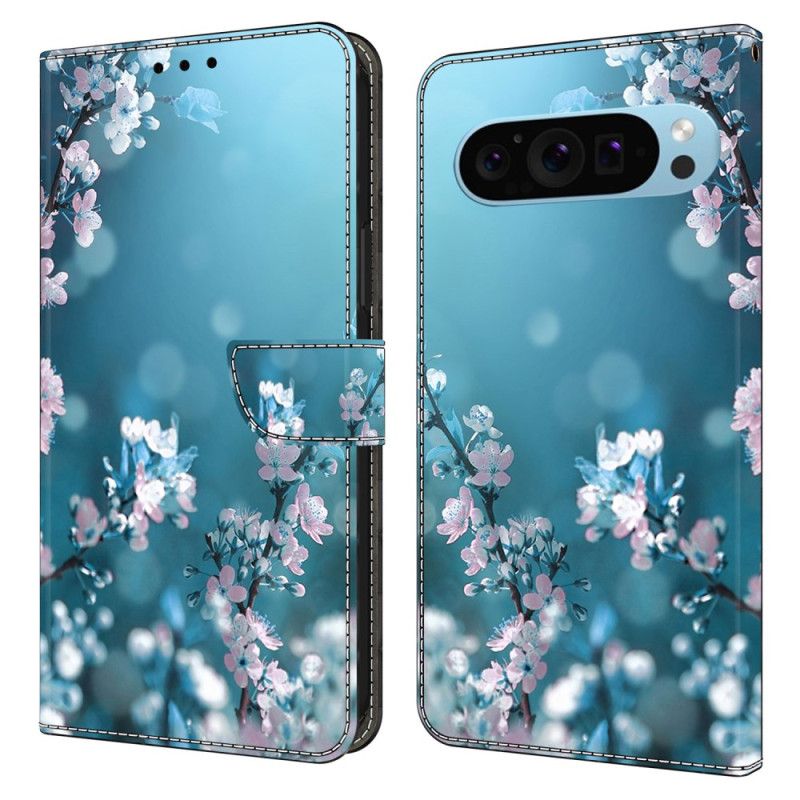 Flip Cover Til Google Pixel 9 Pro Xl Blommeblomster