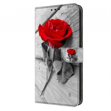 Læder Cover Google Pixel 9 Pro Xl Telefon Etui Lyserød