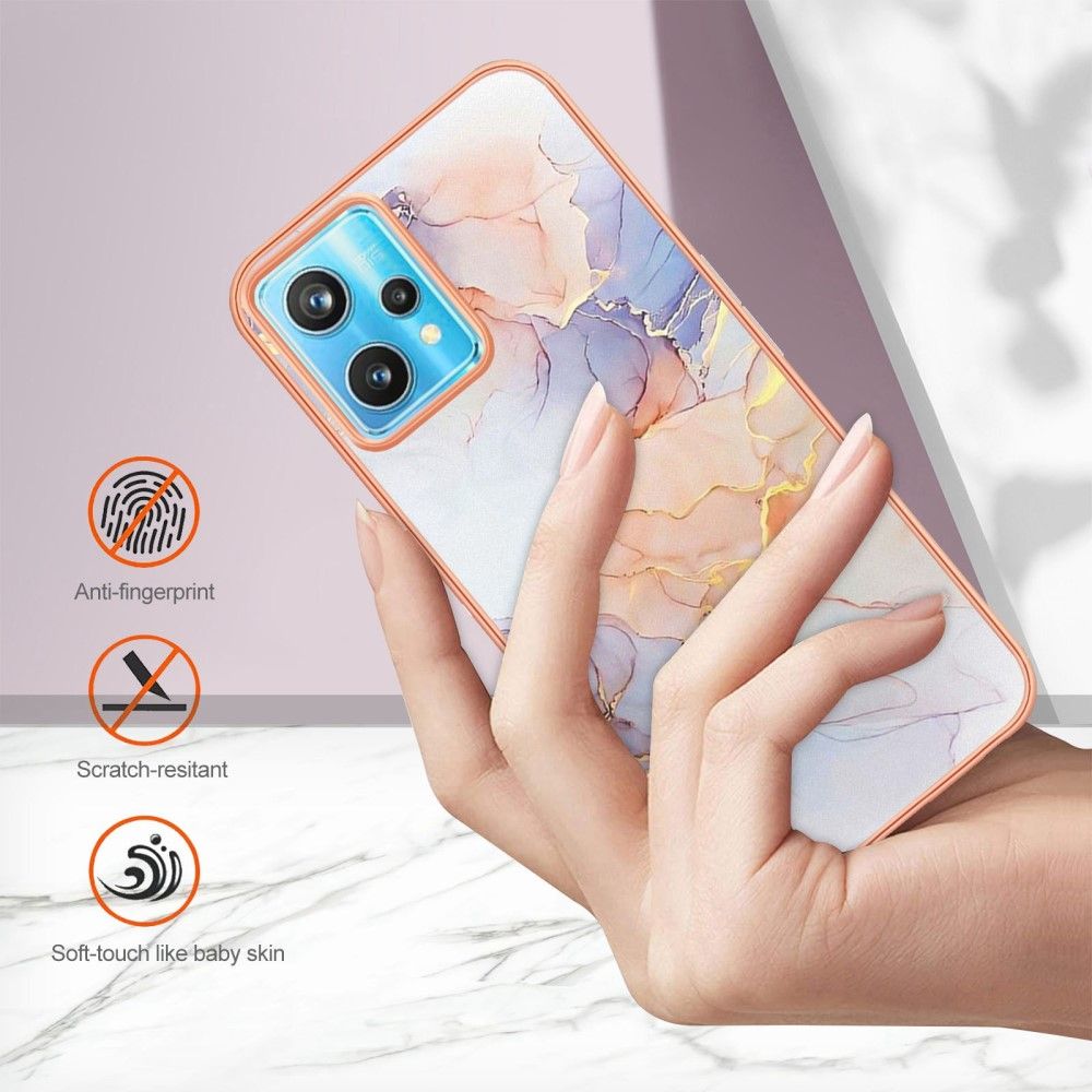 Cover Realme 9 Pro Plus Anti-fald Farvet Marmor